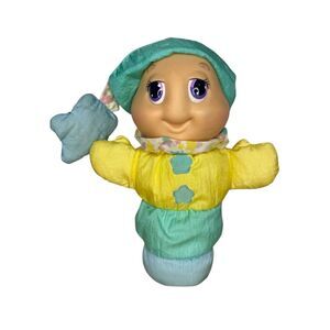 Vintage 1997 Playskool Classic Glo Worm Light Up Plush Toy Battery Operated